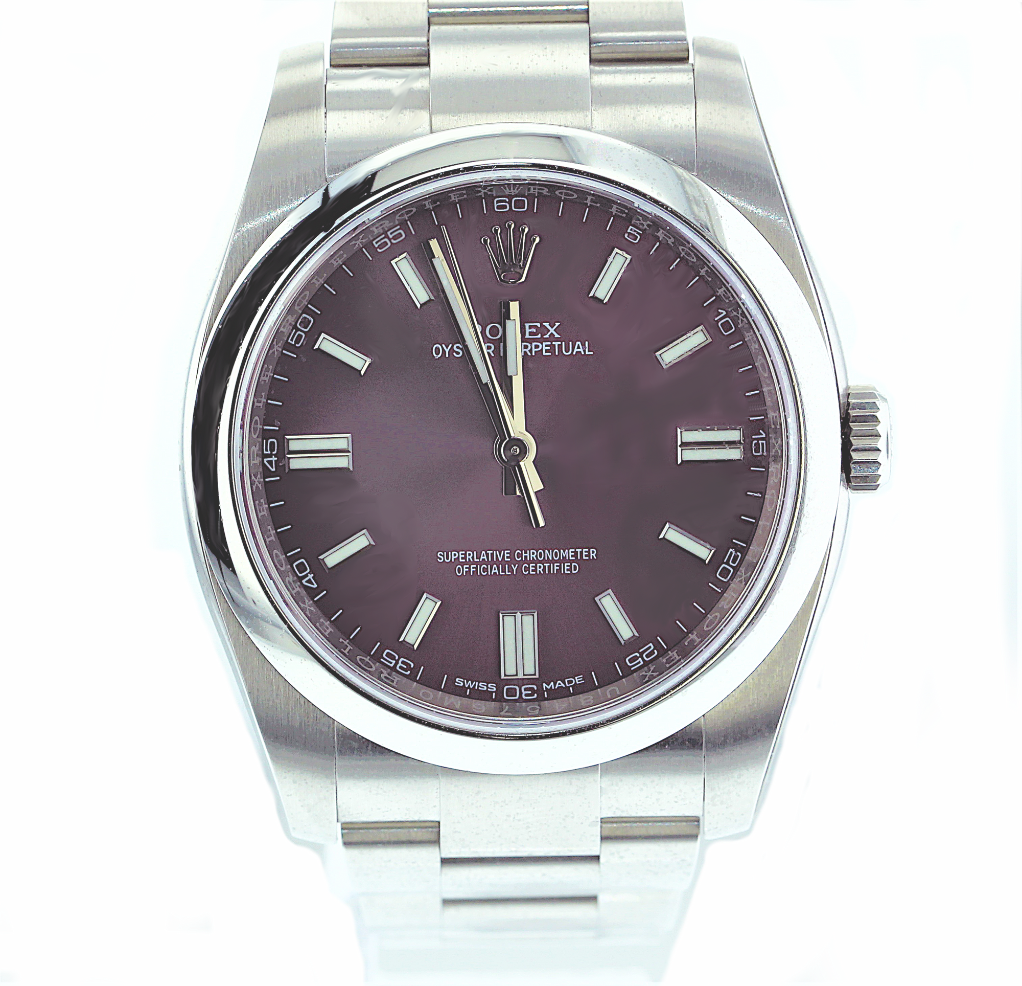 rolex oyster perpetual red grape