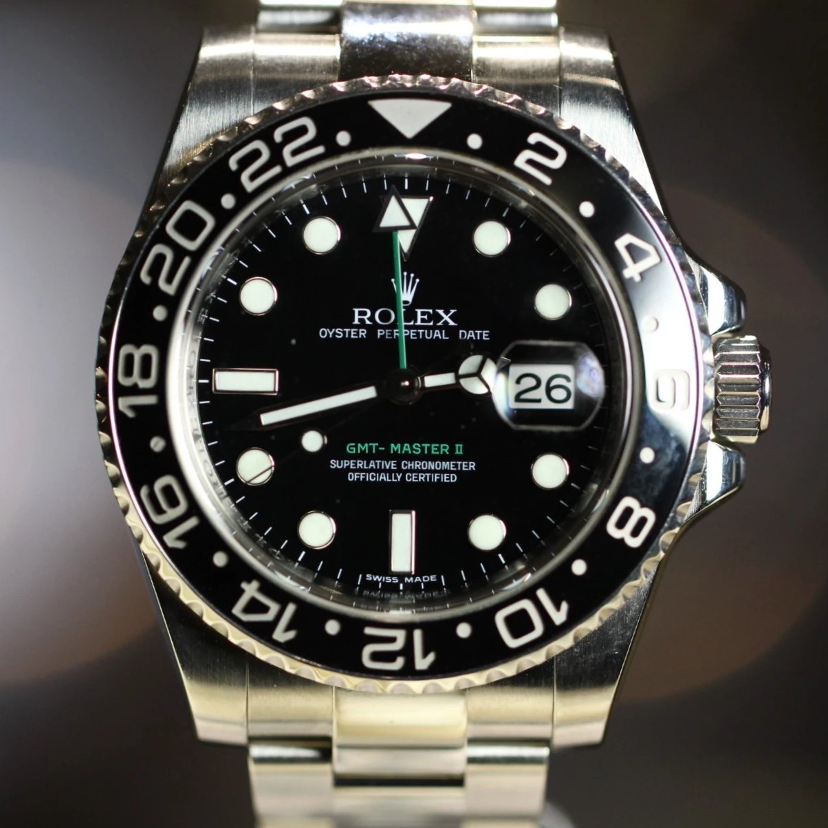 40mm Pre-Owned Rolex GMT Master II 