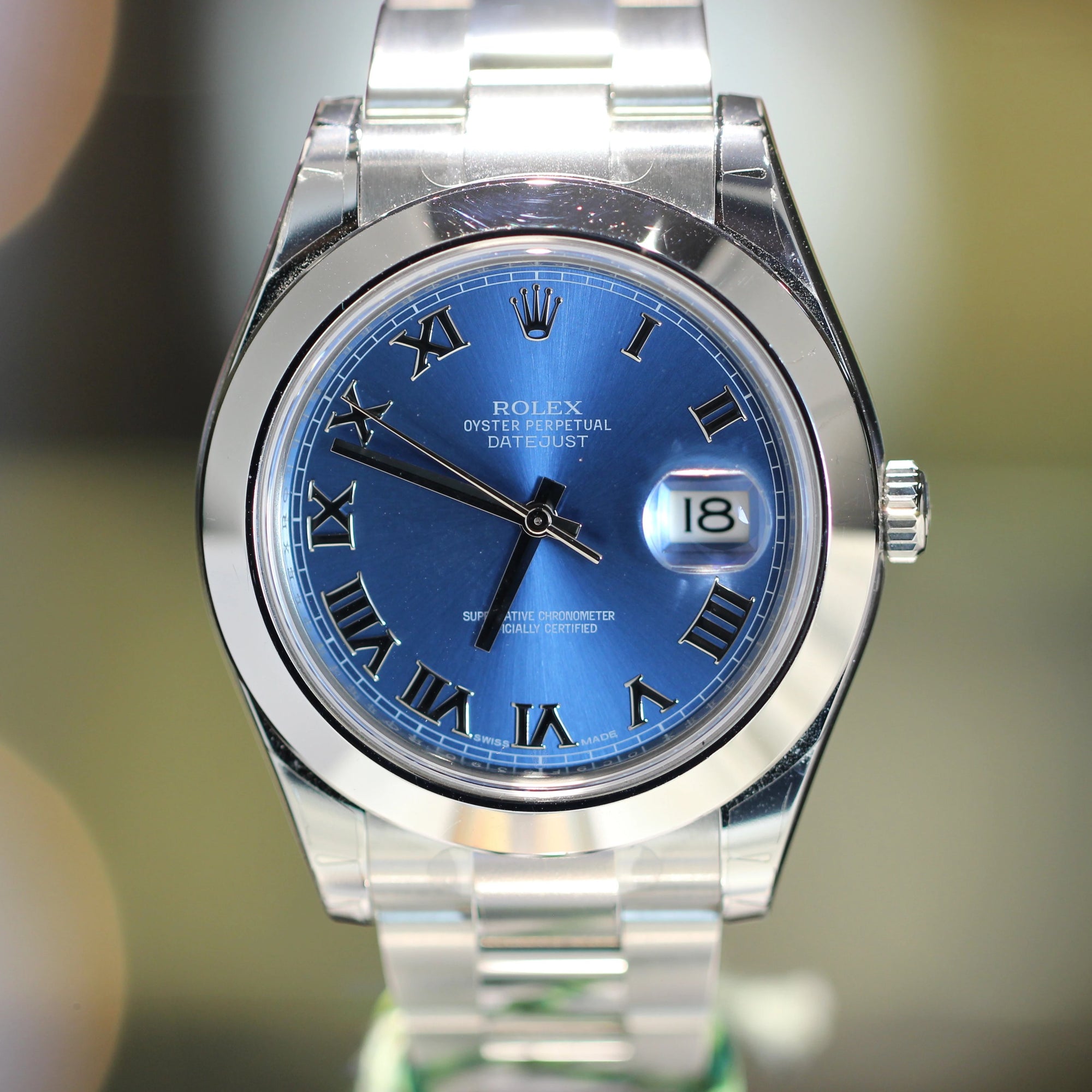 rolex datejust 41 roman numerals