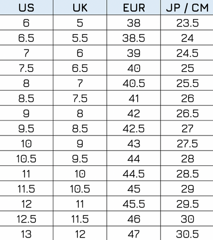 UNOZERO || Soccer Cleats Sizing