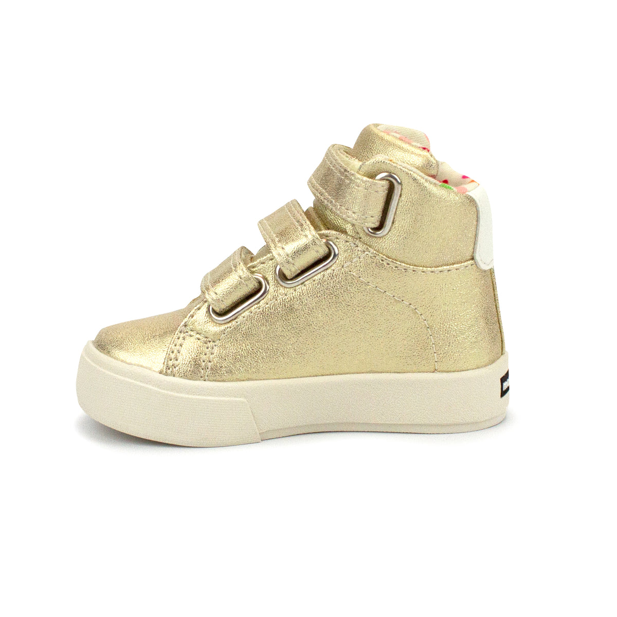 Nina High Top Shoe - Gold - Morgan & Milo