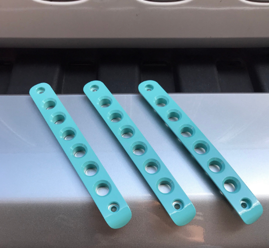 Jeep Wrangler accessories Jeep Wrangler robins egg blue handle inserts