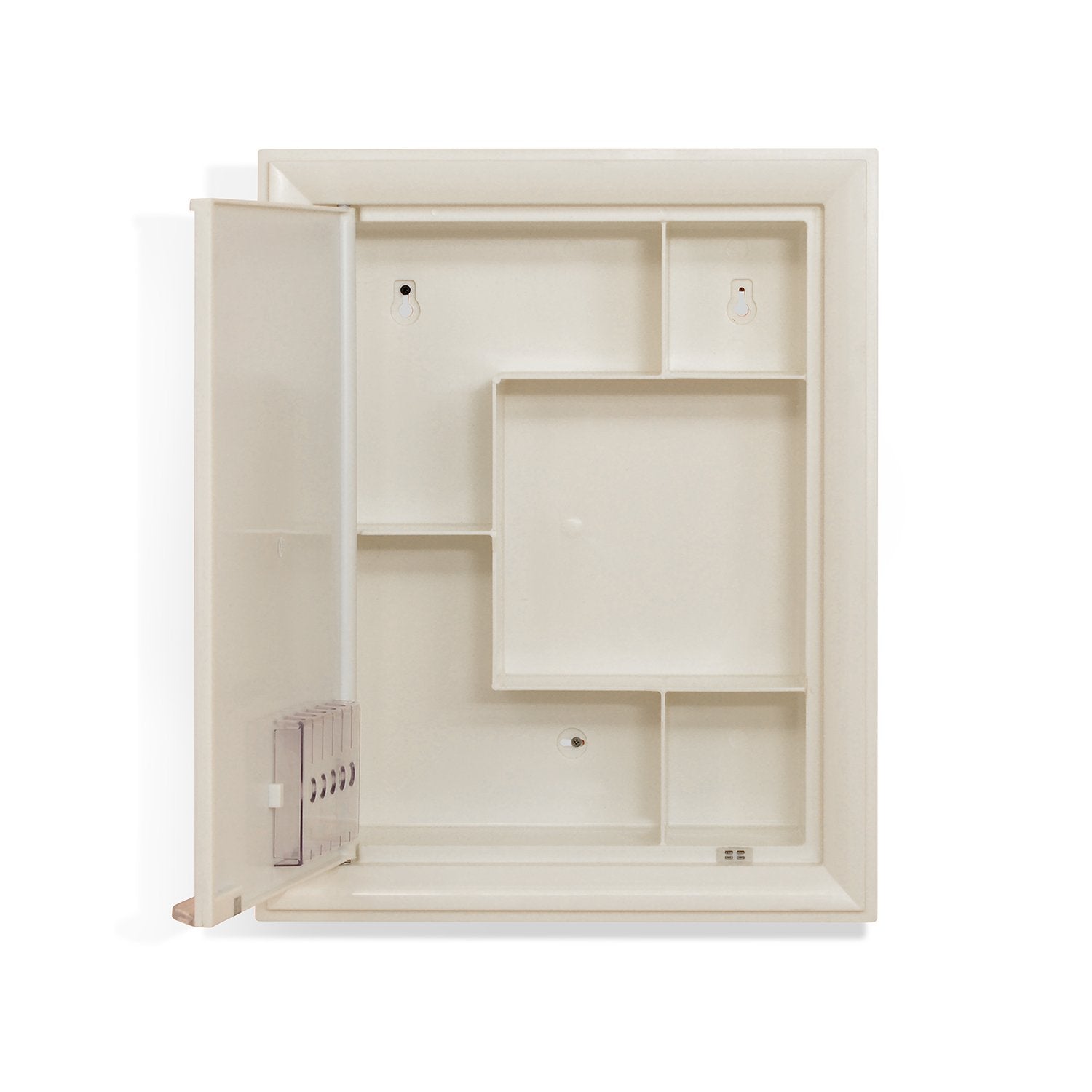 Buy Nilkamal Gem Plastic Cabinet With Mirror Ivory Online