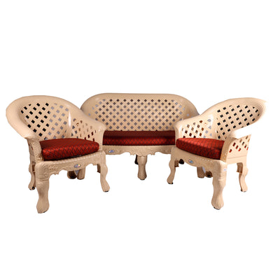 plastic nilkamal sofa set