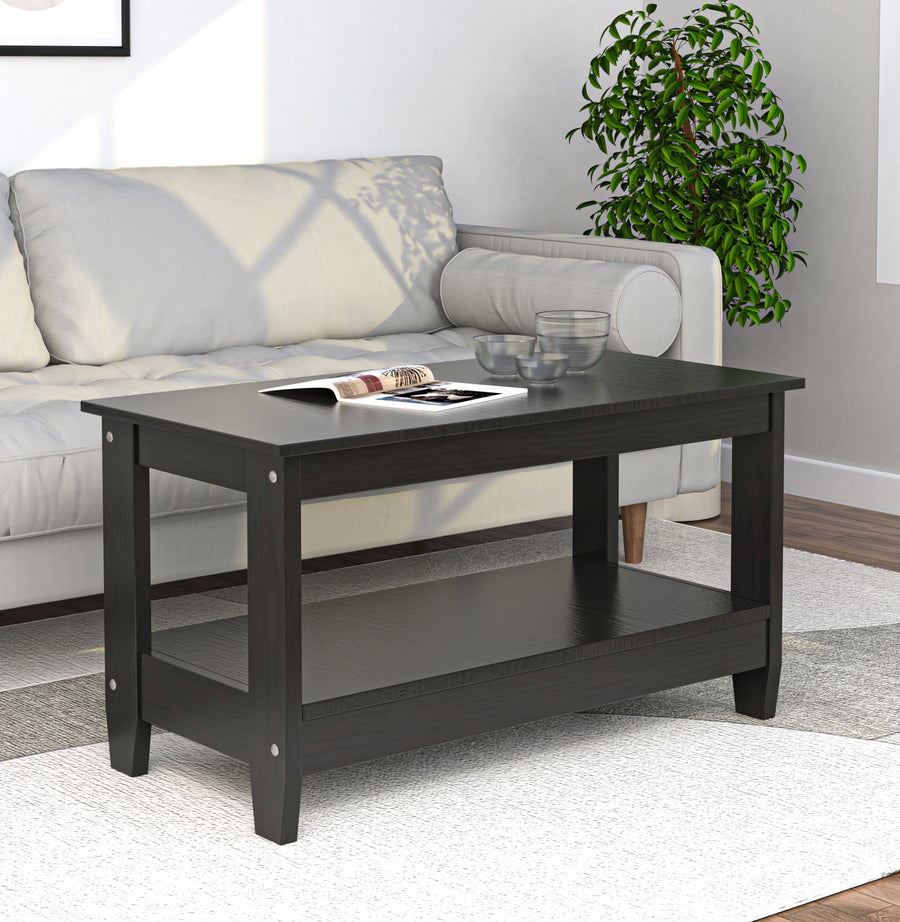 Nilkamal Elena Solid Wood Side Table (New Wenge) - Nilkamal Furniture