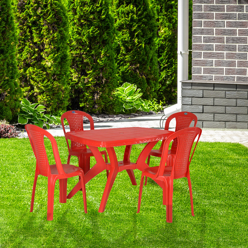 wooden rocking bench garden