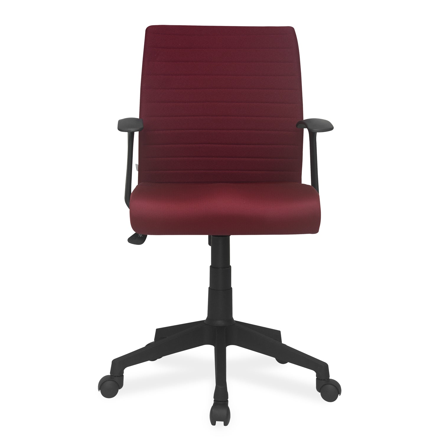 Buy Nilkamal Thames Low Back Fabric Chair (Maroon) Online - Nilkamal