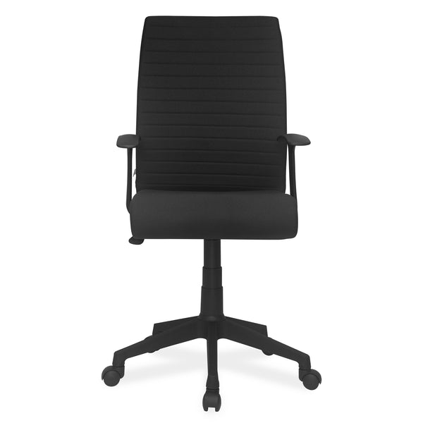 Buy Nilkamal Thames Mid Back Fabric Chair (Black) Online - Nilkamal