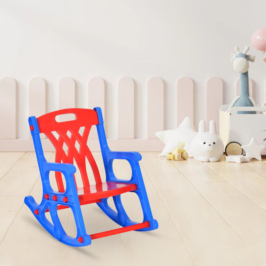 Nilkamal Toy CHR5015 Plastic Kids Arm Chair (Deep Blue) - Nilkamal