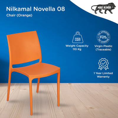 nilkamal novella 08 chair