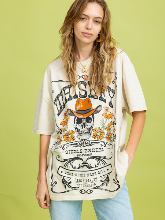 Project Social T Whiskey 100 Oversized Tee