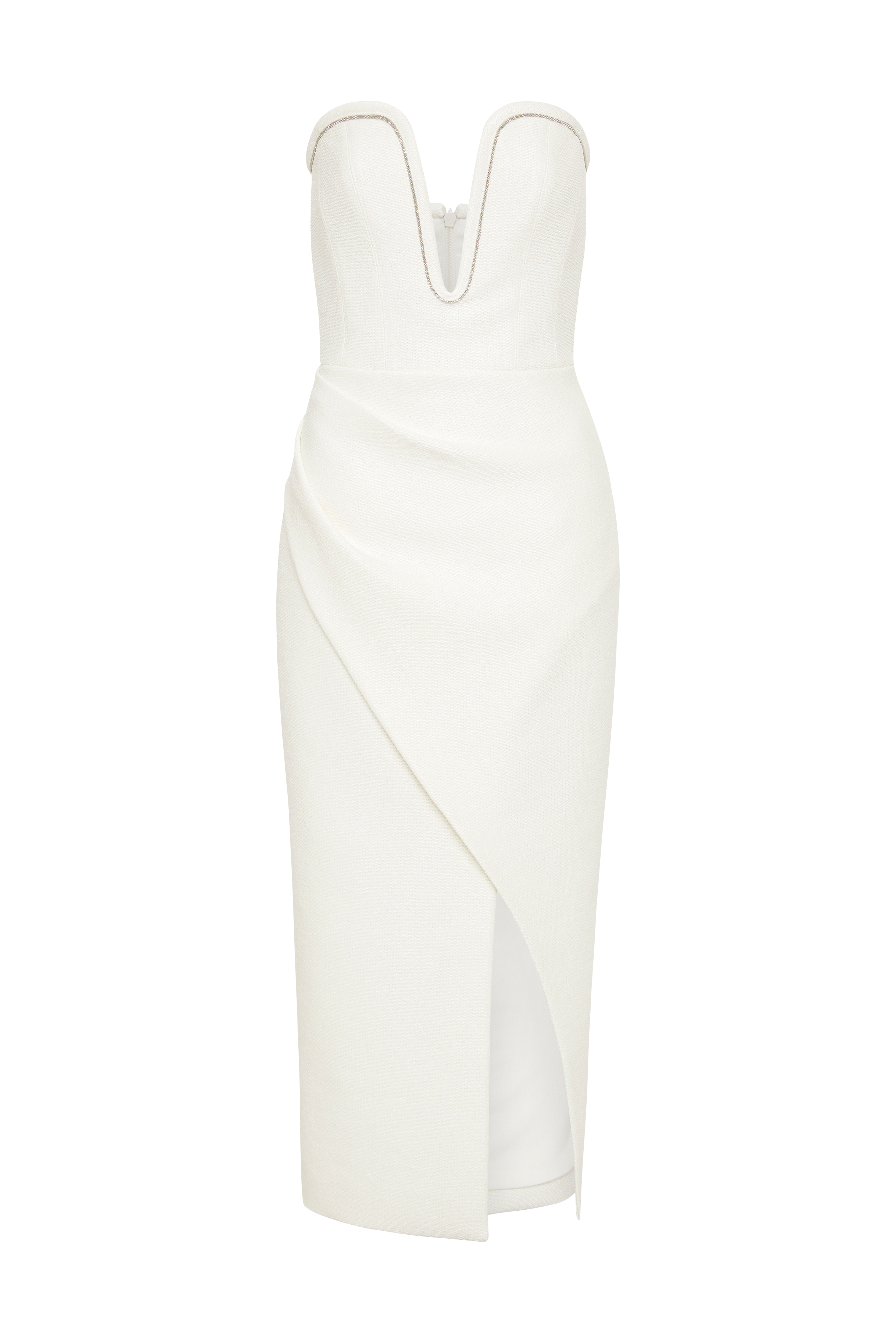 Manning Cartell Lace Pattern Long Dress - White Dresses, Clothing -  WMC21056