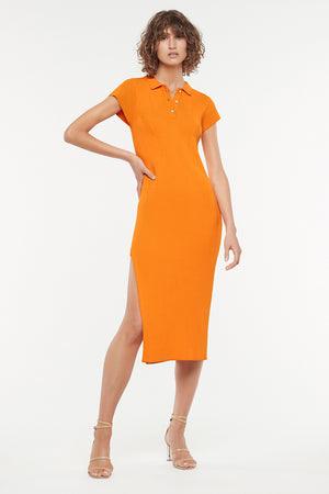 manning cartell mvp knit polo dress