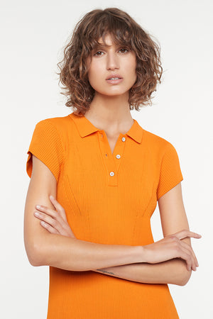 manning cartell mvp knit polo dress