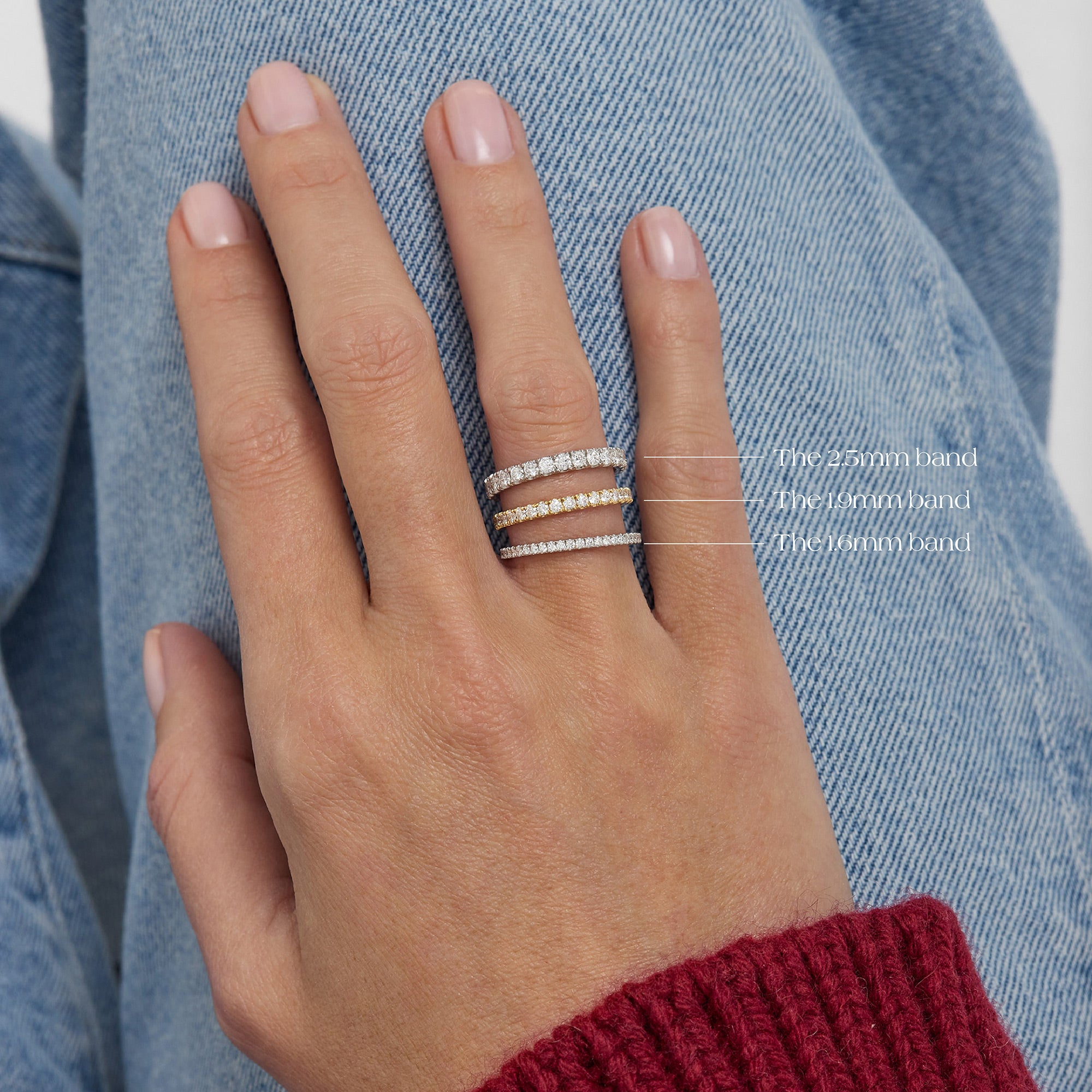 Eternity 2.5mm Band