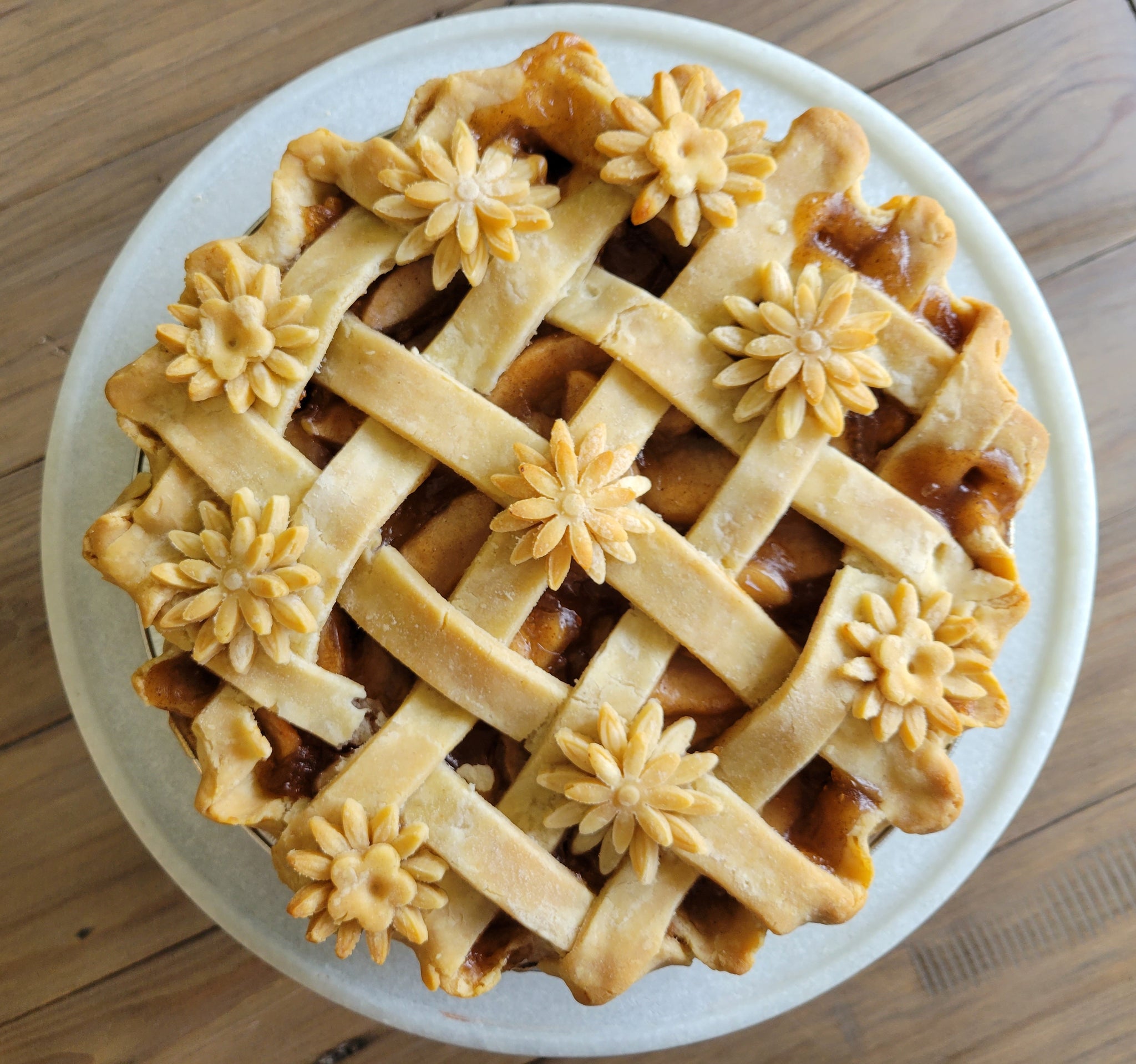 Gluten Free 9 Caramel Apple Pie Pretty Little Pie Company