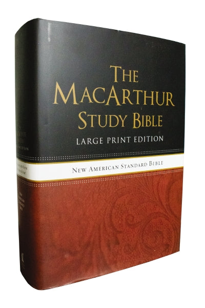 NASB, MacArthur Study Bible, Large Print: Holy Bible, New American Standard Bible