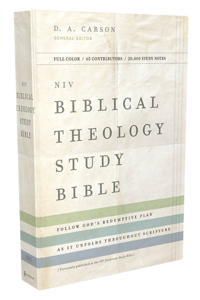 NIV, Biblical Theology Study Bible, Hardcover, Comfort Print: Follow God’s Redemptive Plan as It Unfolds throughout Scripture
