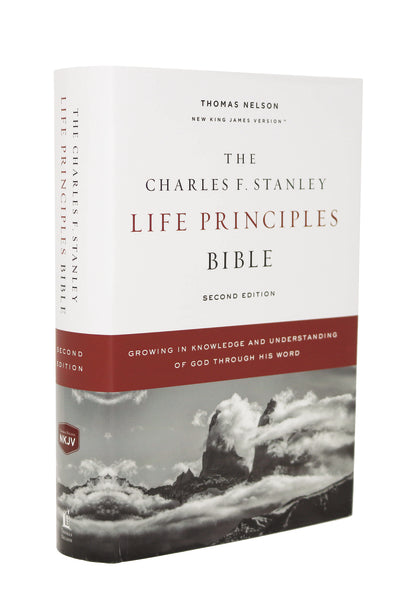 NKJV, Charles F. Stanley Life Principles Bible, 2nd Edition, Comfort Print: Growing in Knowledge and Understanding of God Through His Word