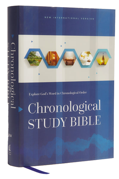 NIV, Chronological Study Bible, Comfort Print: Holy Bible, New International Version