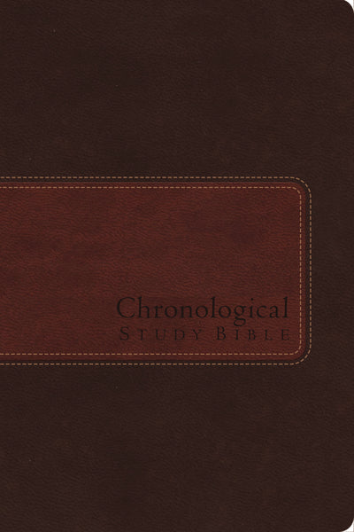 NIV, Chronological Study Bible, Leathersoft, Brown: Holy Bible, New International Version