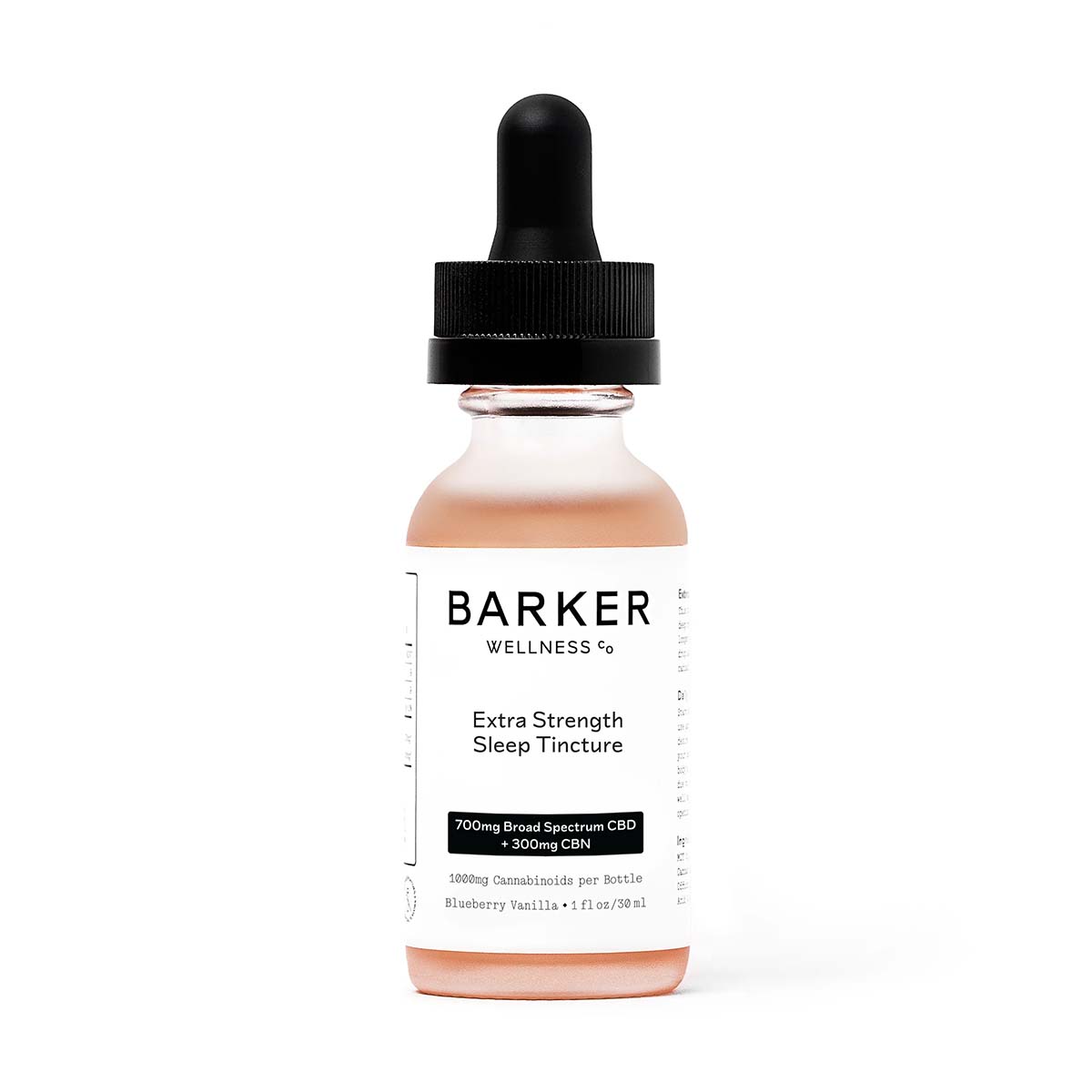 a bottle of Barker Wellness Extra Strength Sleep Tincture