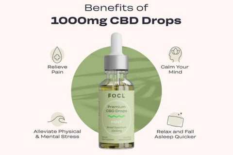 Benefits of 1000mg CBD Drops