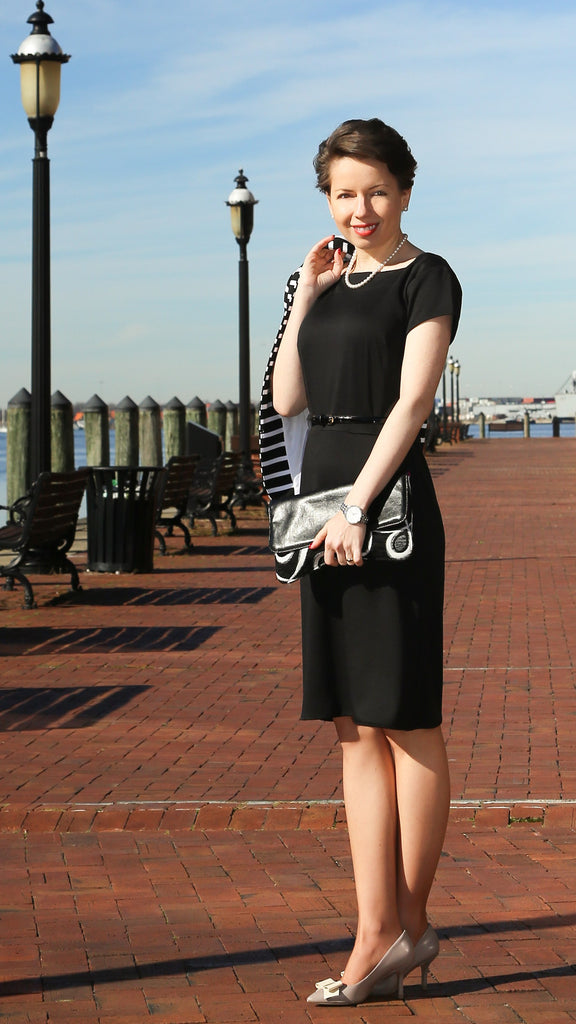 black dress to work