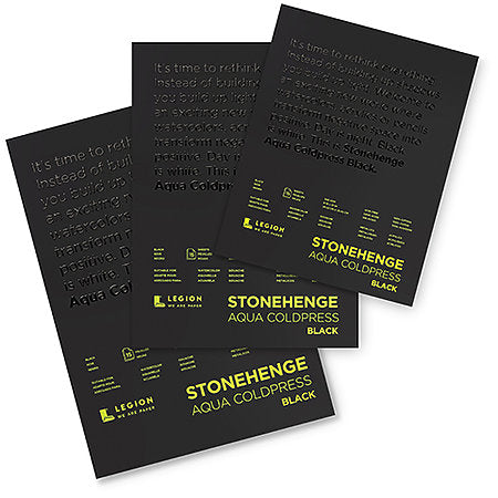 Stonehenge Paper 15 Sheet Pad 9x12 - White