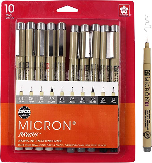 Pigma® Micron® PN Pen - Assorted Colors