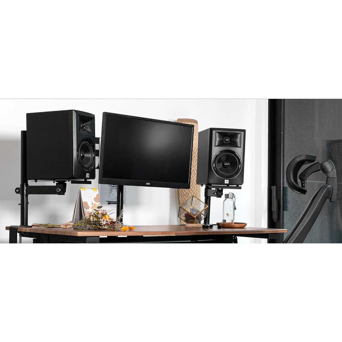 Wavebone Gemini Height-Adjustable Table Top Studio Monitor Stands (PAI -  Koala Audio