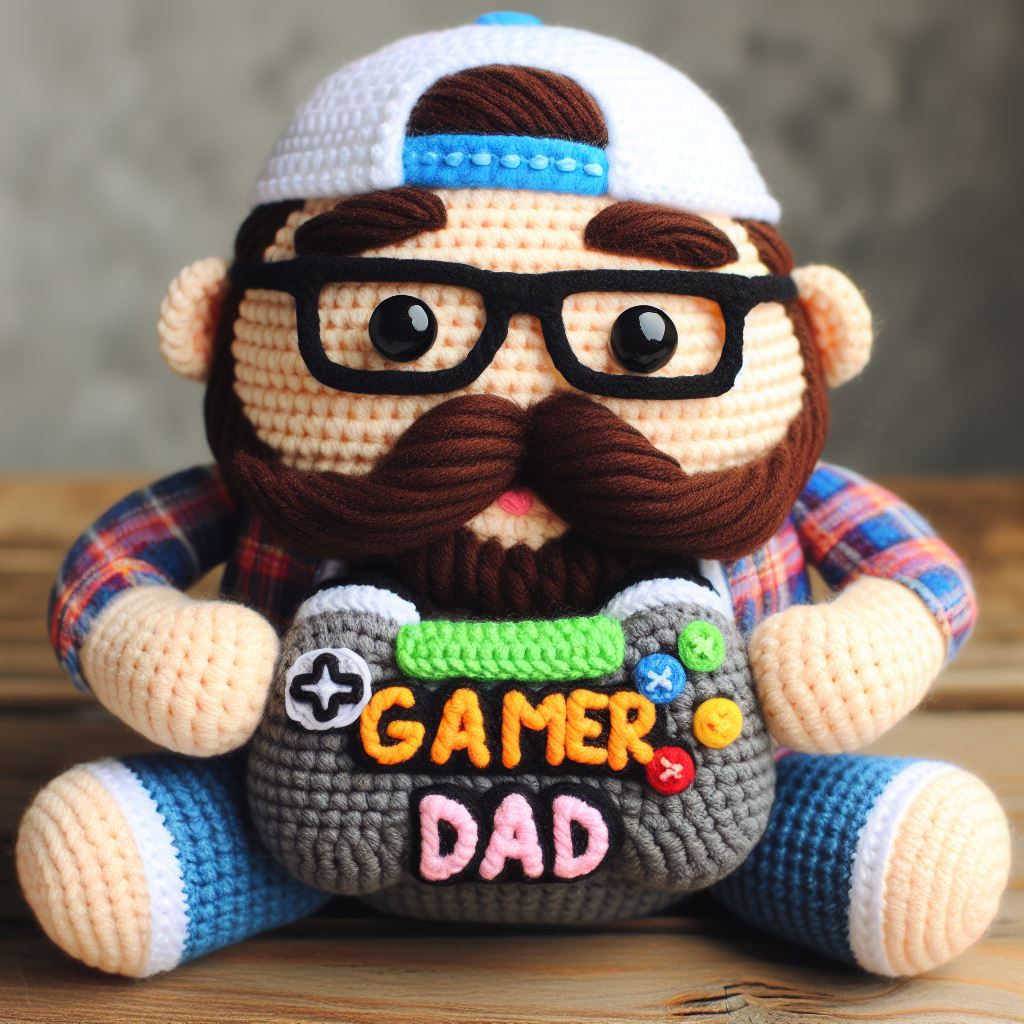 A custom plush toy for a streaming channel with their logo.