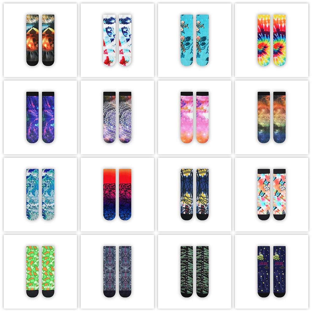 360 Digital Printing Socks