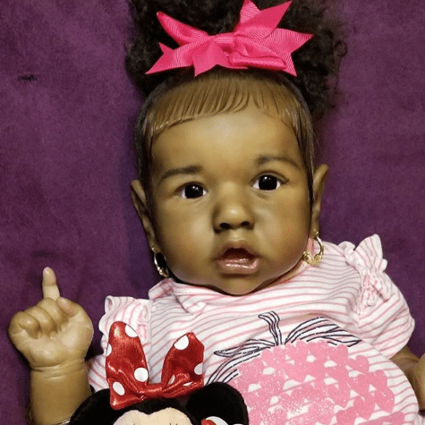 black silicone reborn dolls