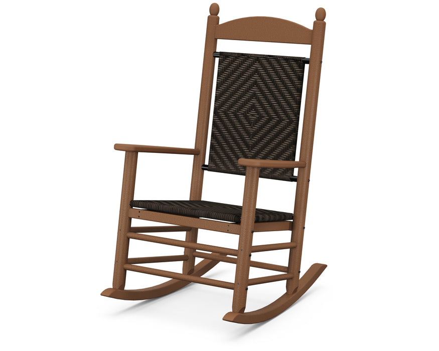 jefferson woven rocking chair