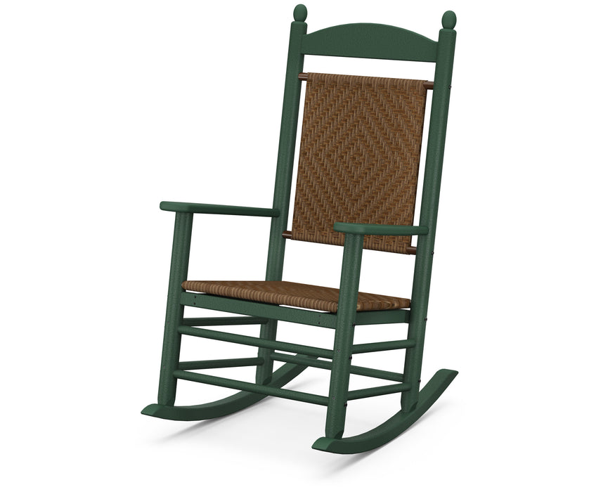 jefferson woven rocking chair