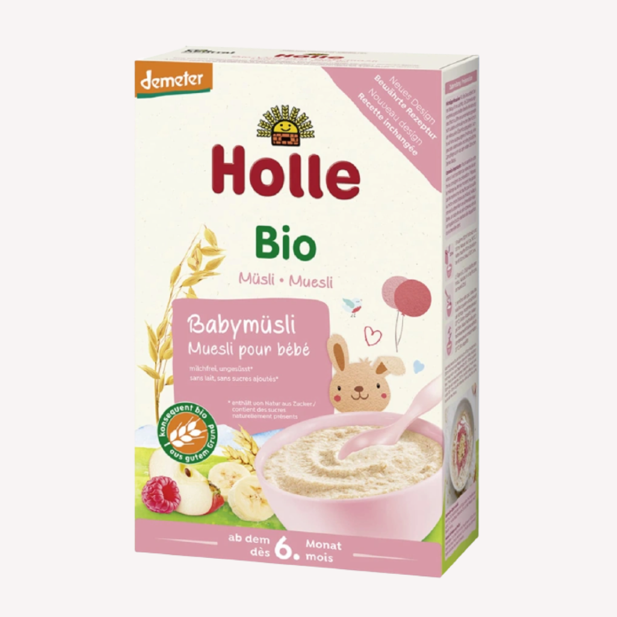 Bio Papilla Integral De Muesli Para Bebe Holle Farmashopping