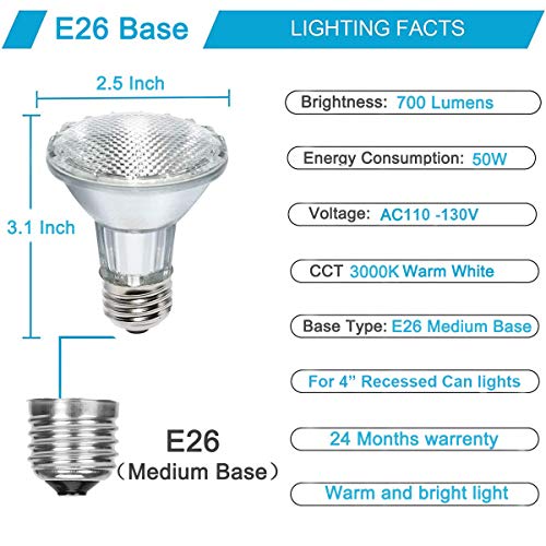 sylvania par20 50w 120v