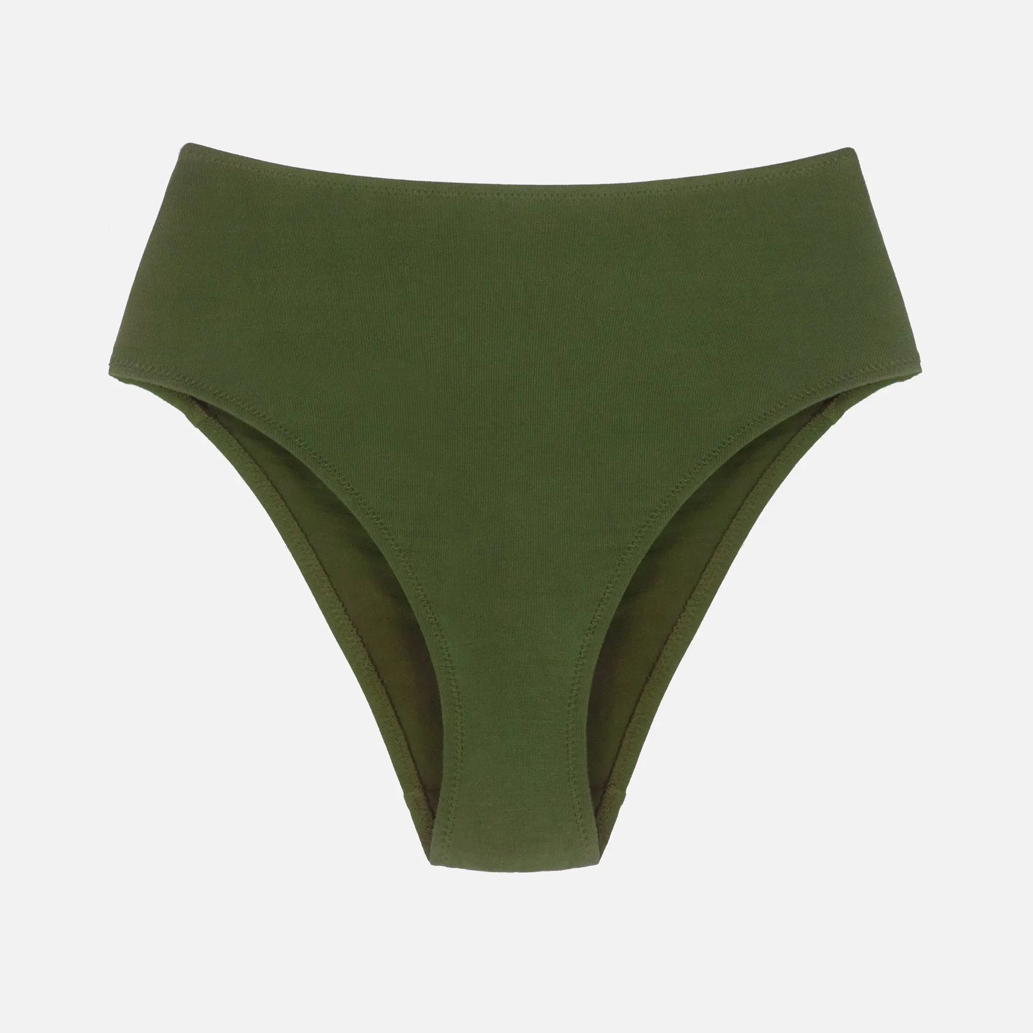 HIGH RISE UNDERWEAR IN AVOCADO