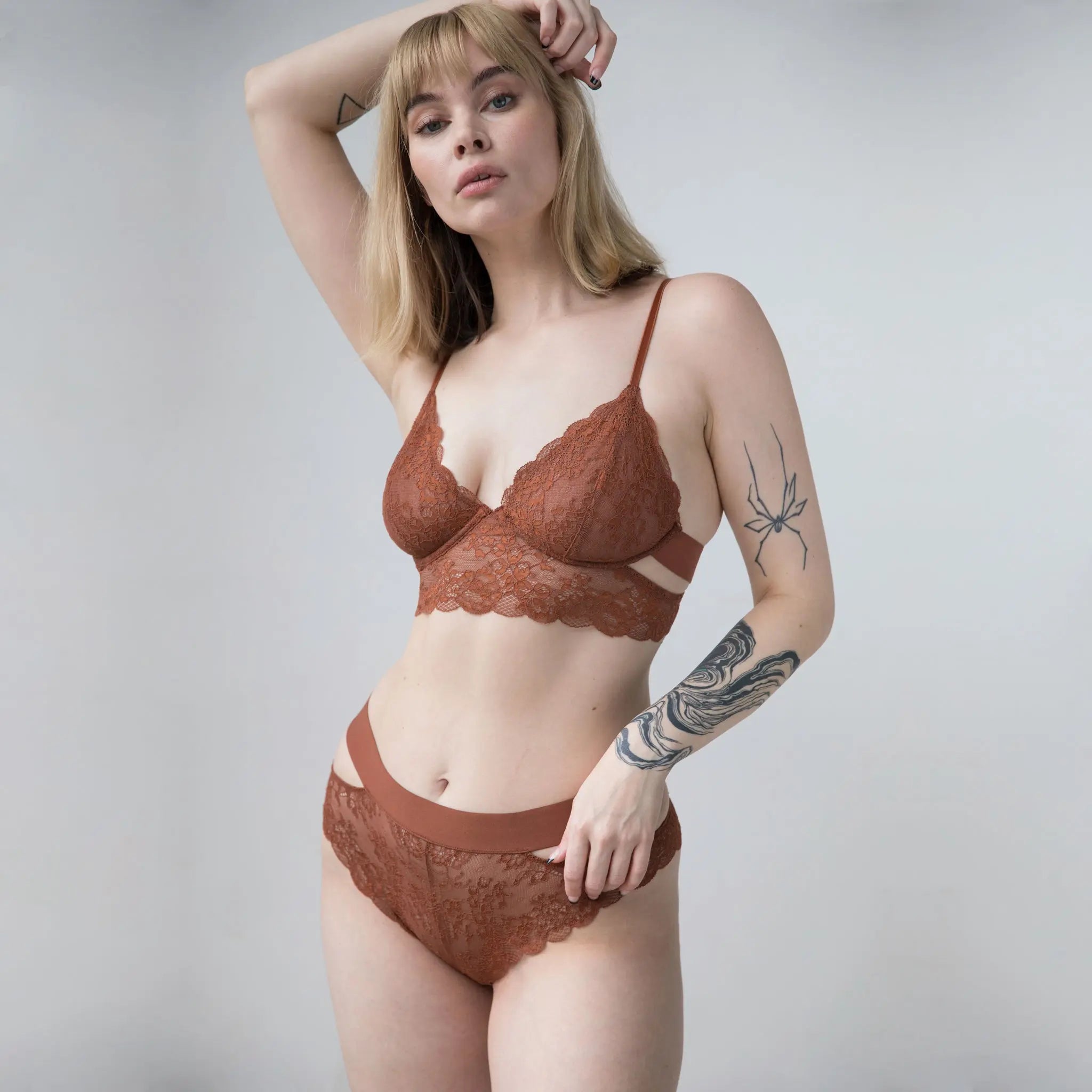 Monique Morin Wild Lace Bralette