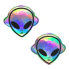 Kanye The Alien Super Holographic Nipztix Pasties