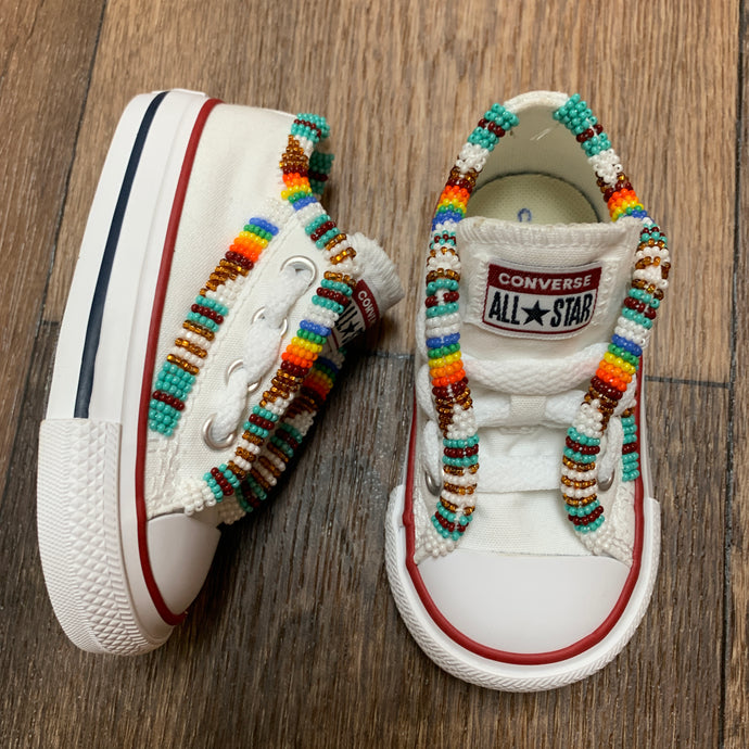 beaded vans native american