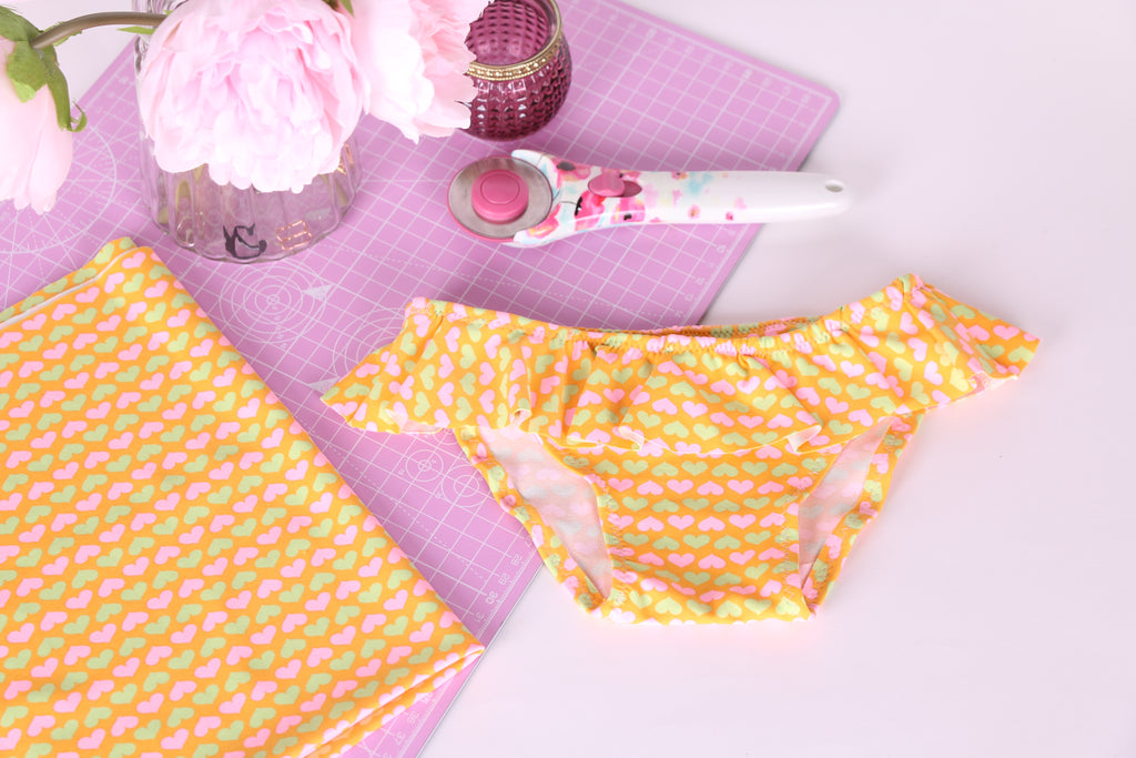 Bikini bottom free sewing pattern for kids