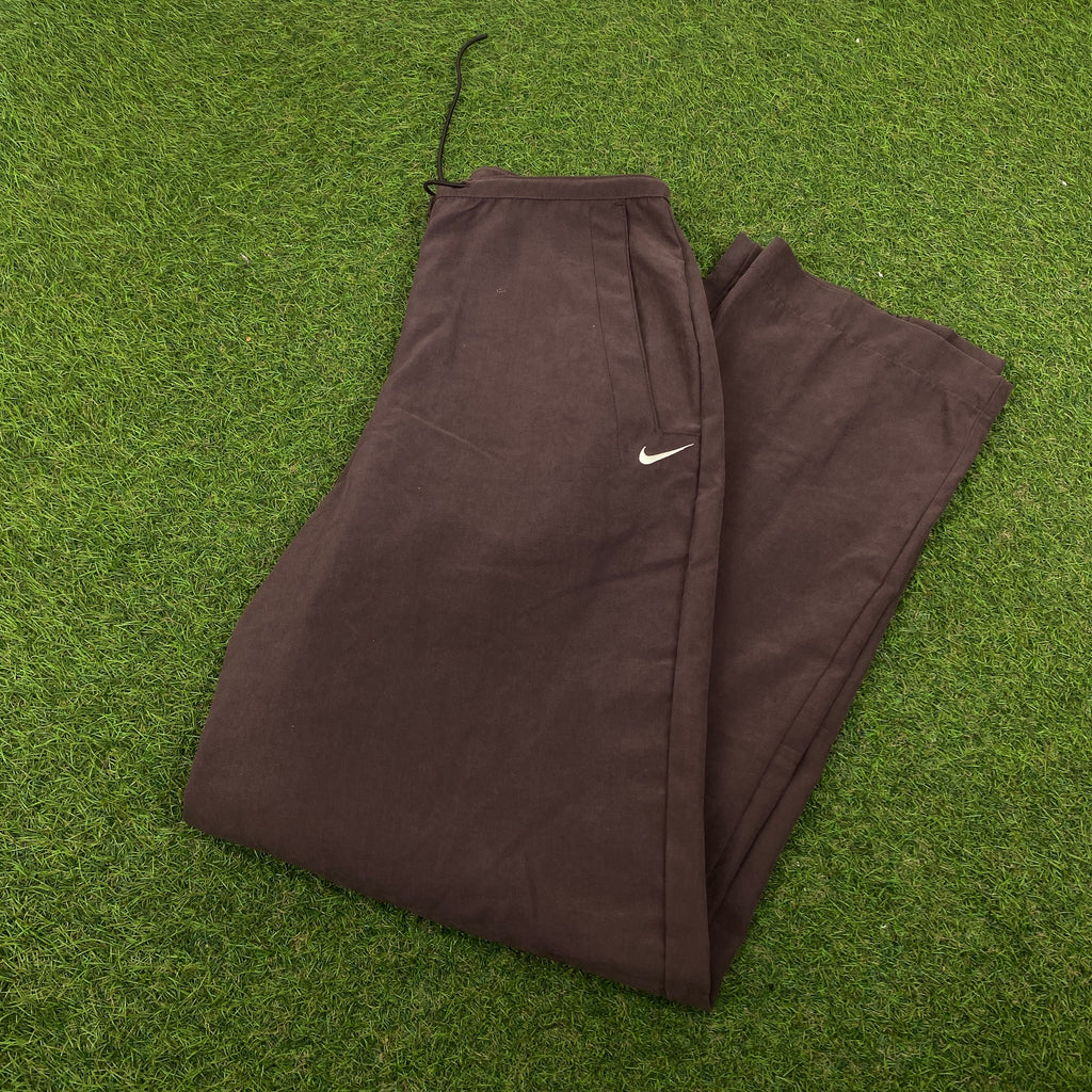 00s Nike Parachute Joggers Brown Small – Clout Closet