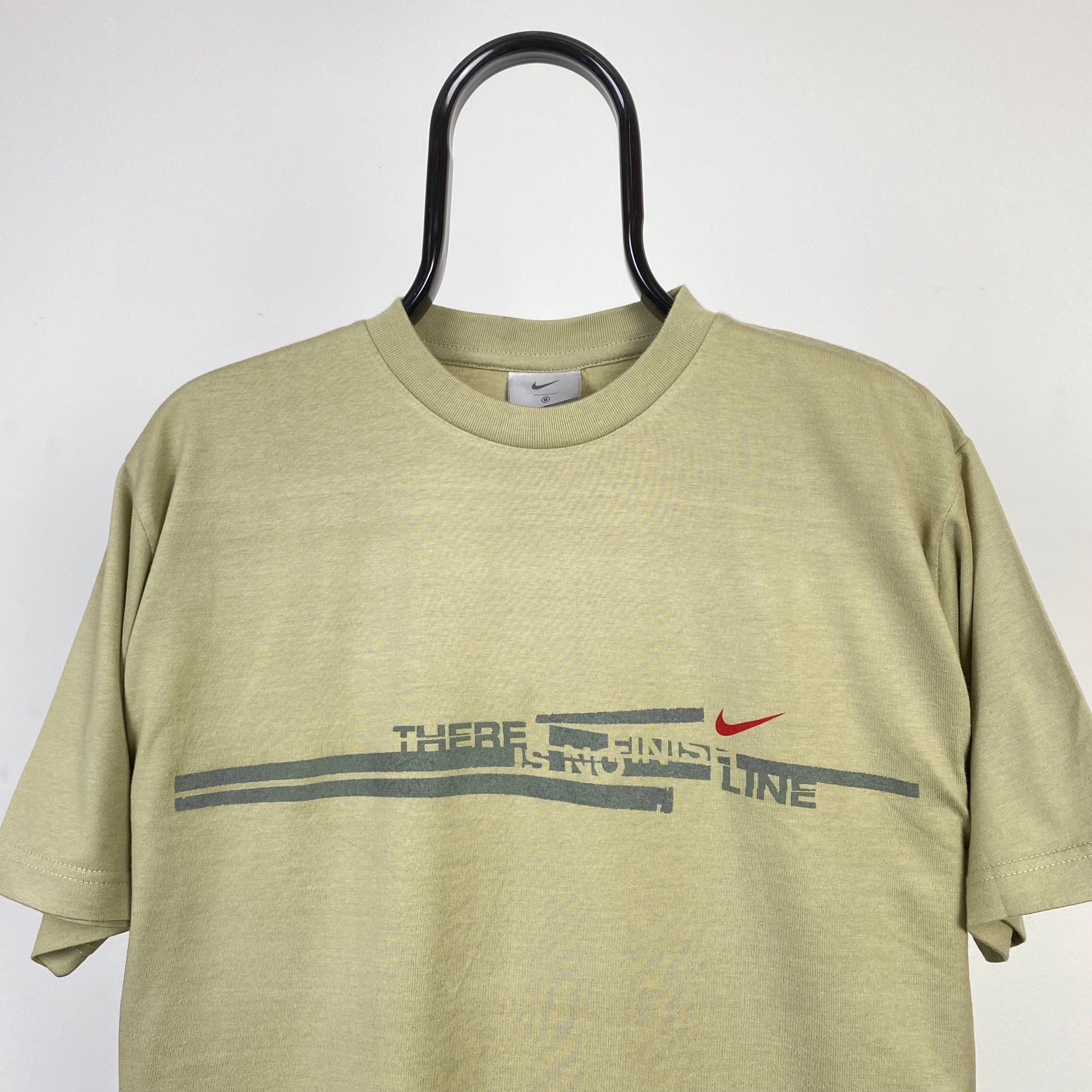 brown vintage nike shirt