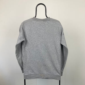 Vintage Adidas Sweatshirt Grey Small