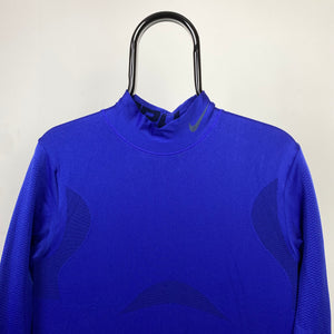 nike mock neck long sleeve vintage