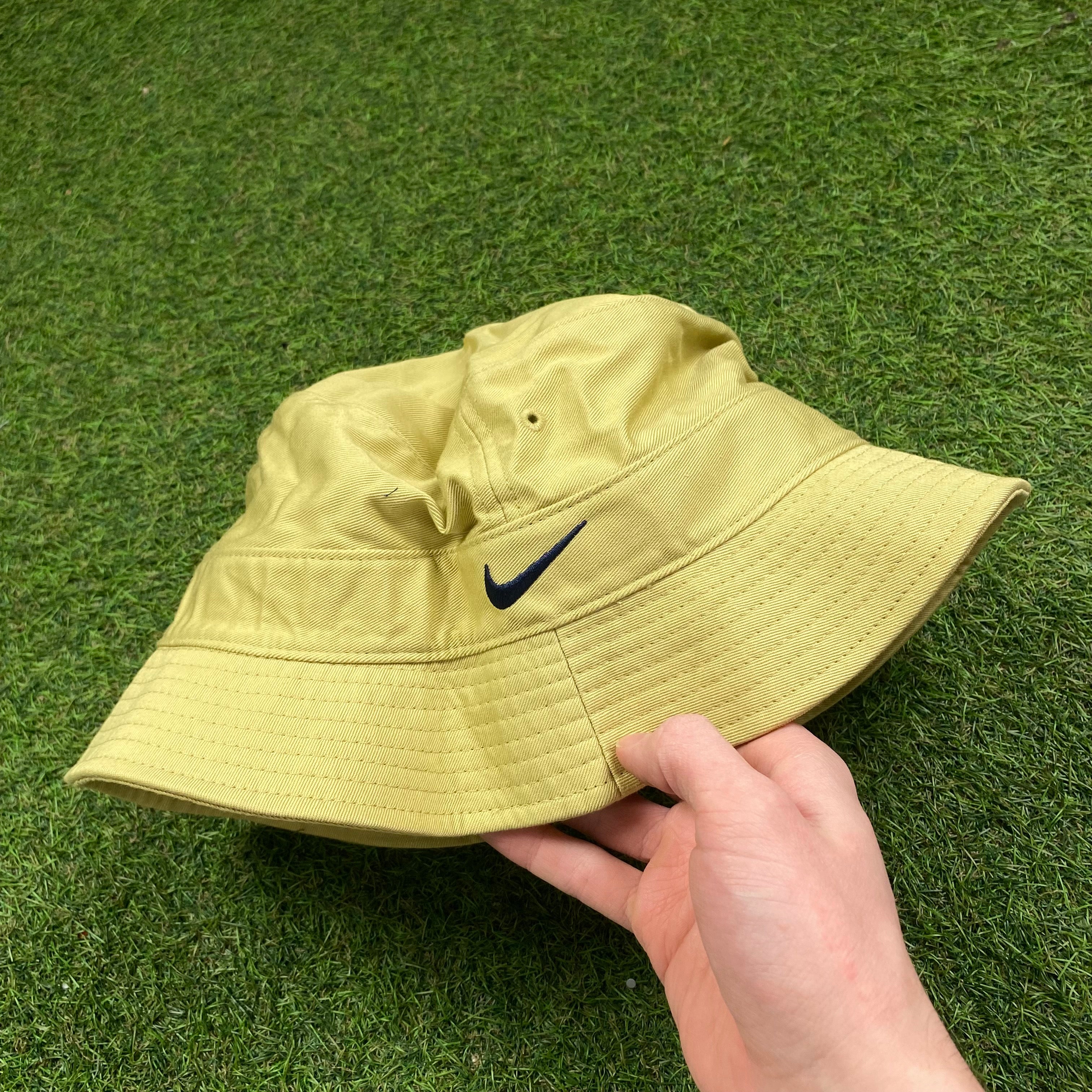 nike retro bucket hat yellow