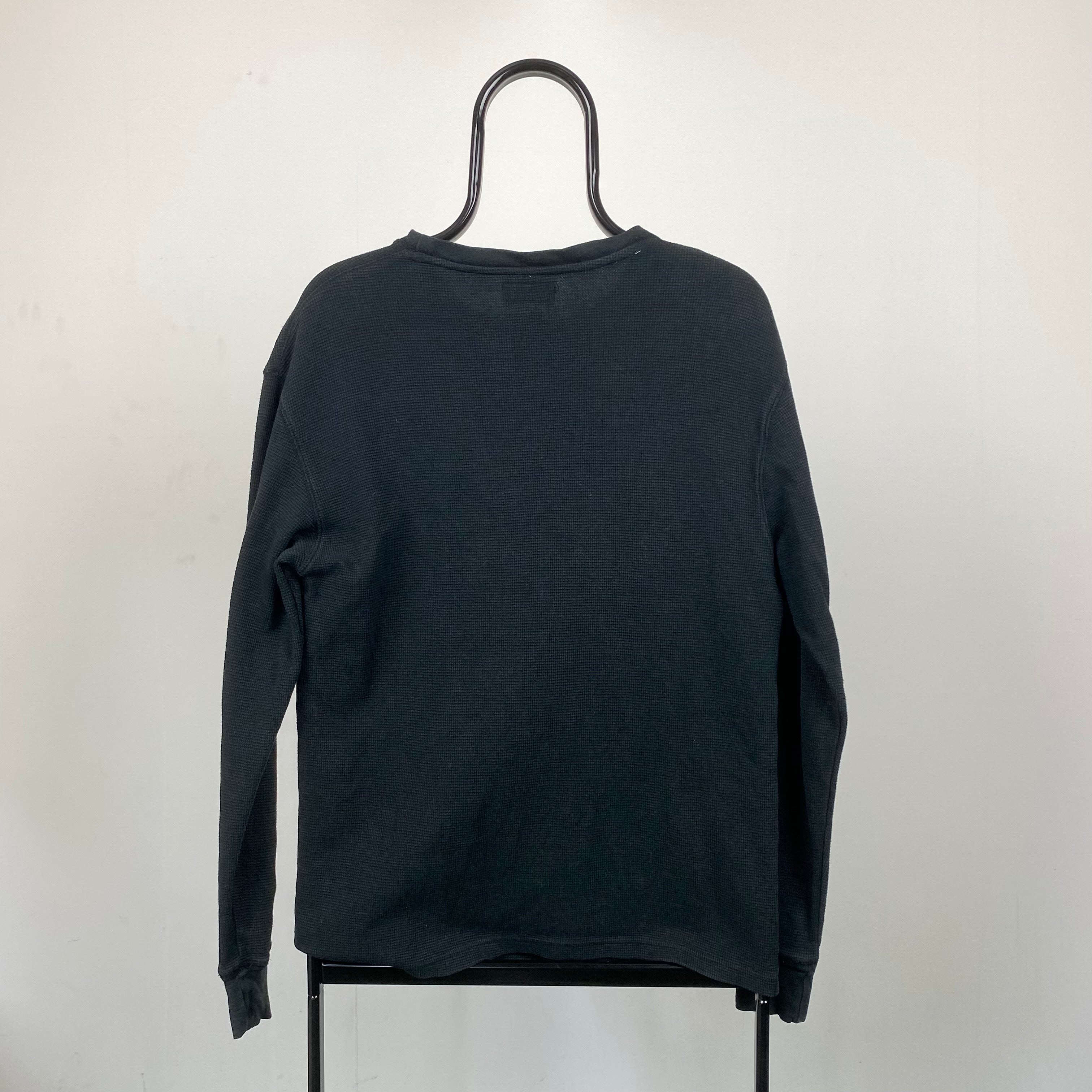 Vintage Polo Ralph Lauren Long Sleeve T-Shirt Black Small