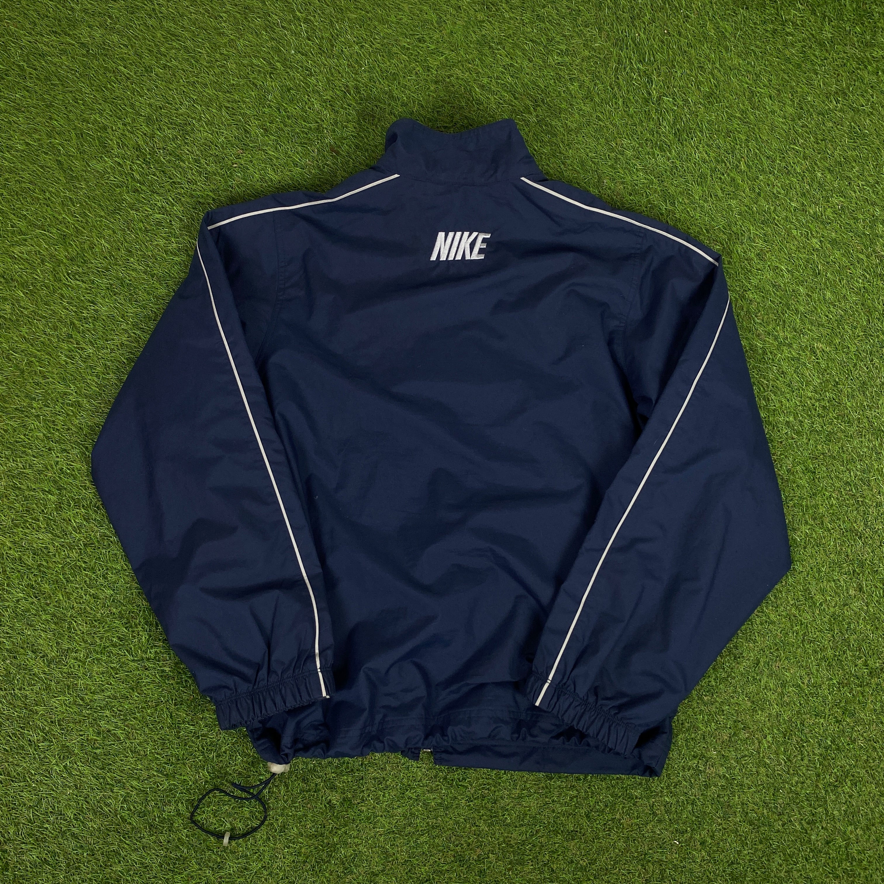 nike tracksuit set blue